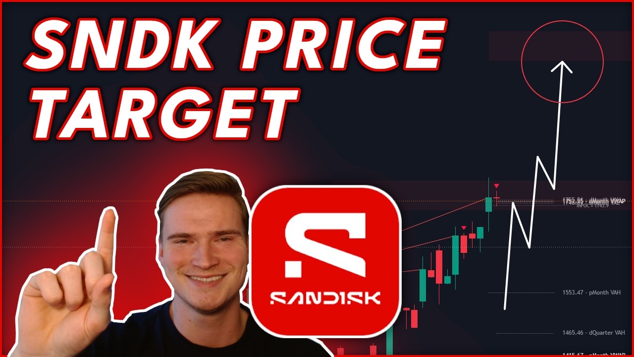 Вырастет ли SanDisk сейчас?🚨 (Анализ акций SNDK)