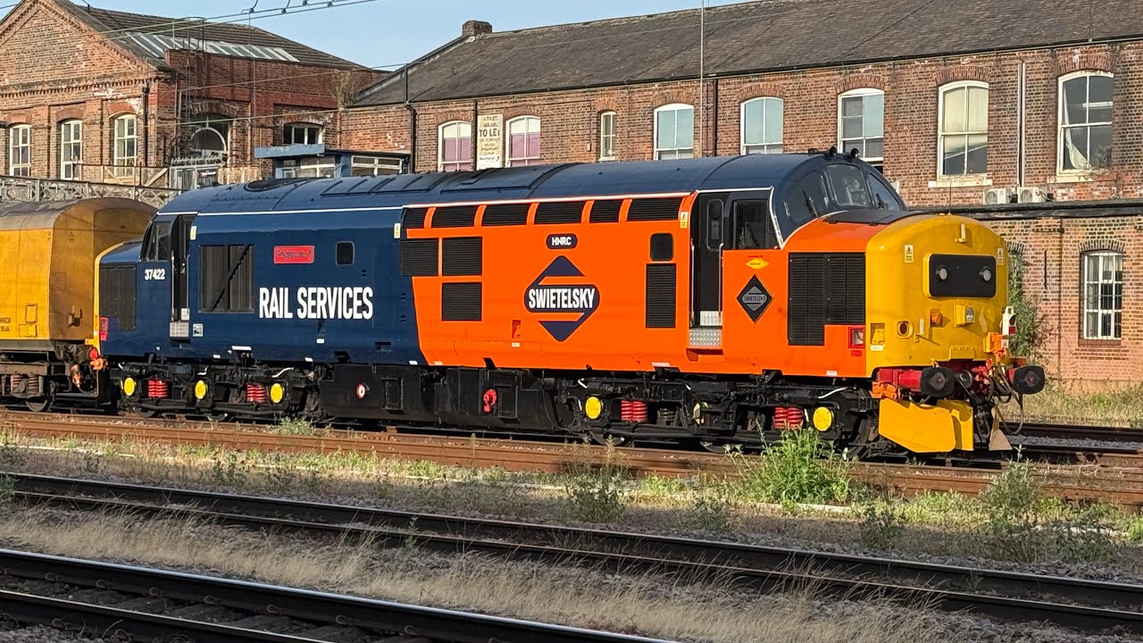 Train spotting at Doncaster Station 4/7/2025