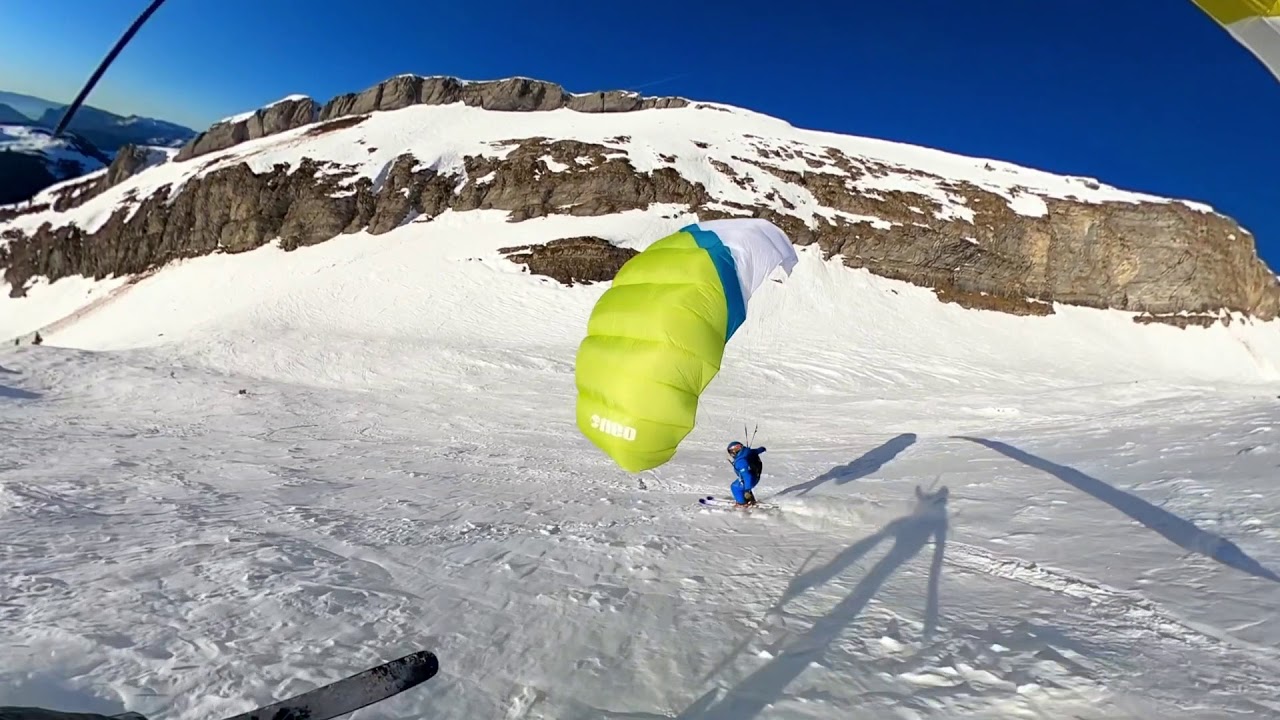 [SPEEDRIDING] La Clusaz - Level Wings Fizz 11