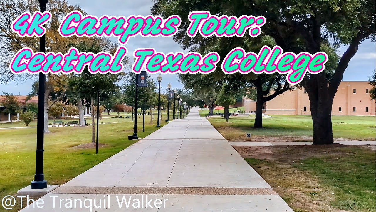 Huge Campus: Central Texas College (CTC) Killeen, TX; 4K Walk Tour *Chapters*