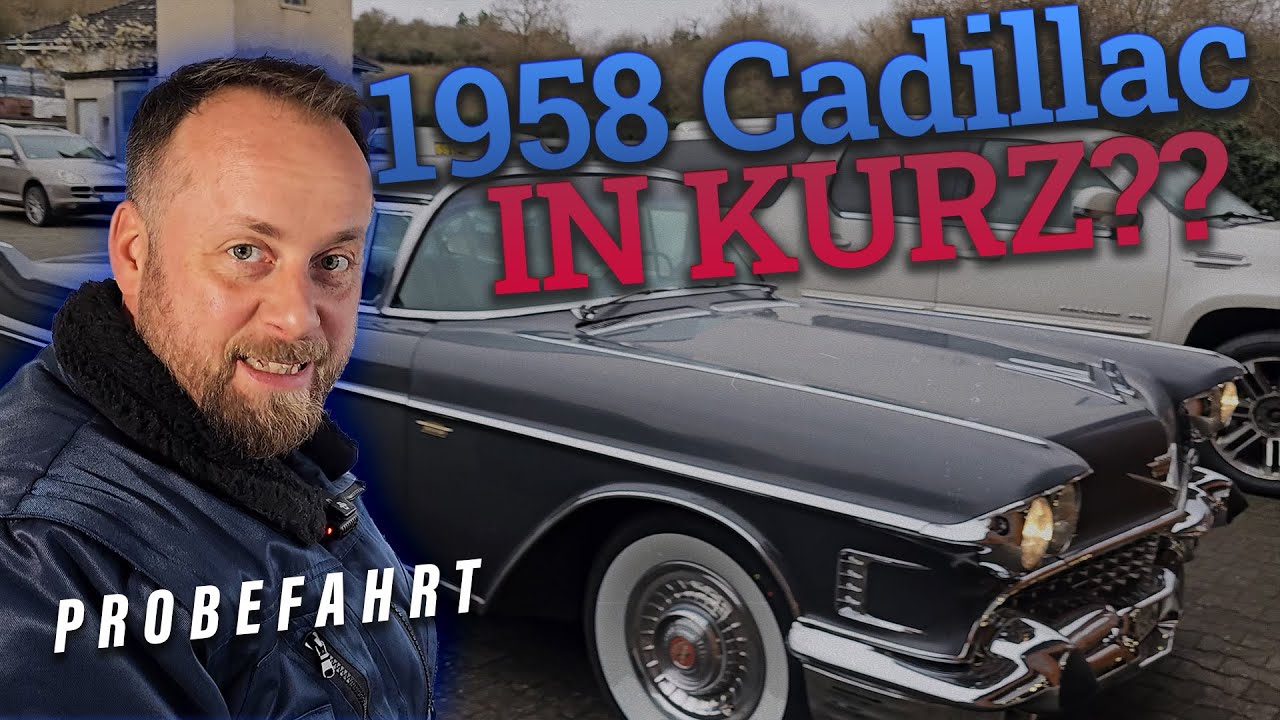 Fahrt mit einem KURZEN Cadillac?? 1958 Cadillac Shortdeck Probefahrt