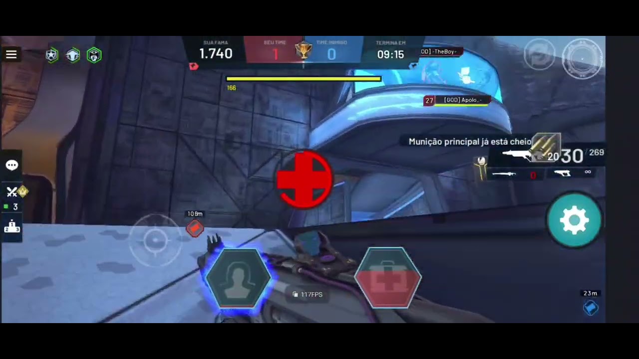 Shadowguns_CTF: 3 Players GOD