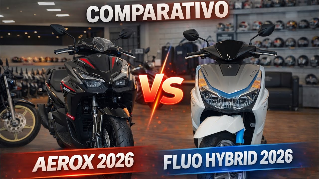 AEROX VS FLUO HYBRID | COMPARATIVO 