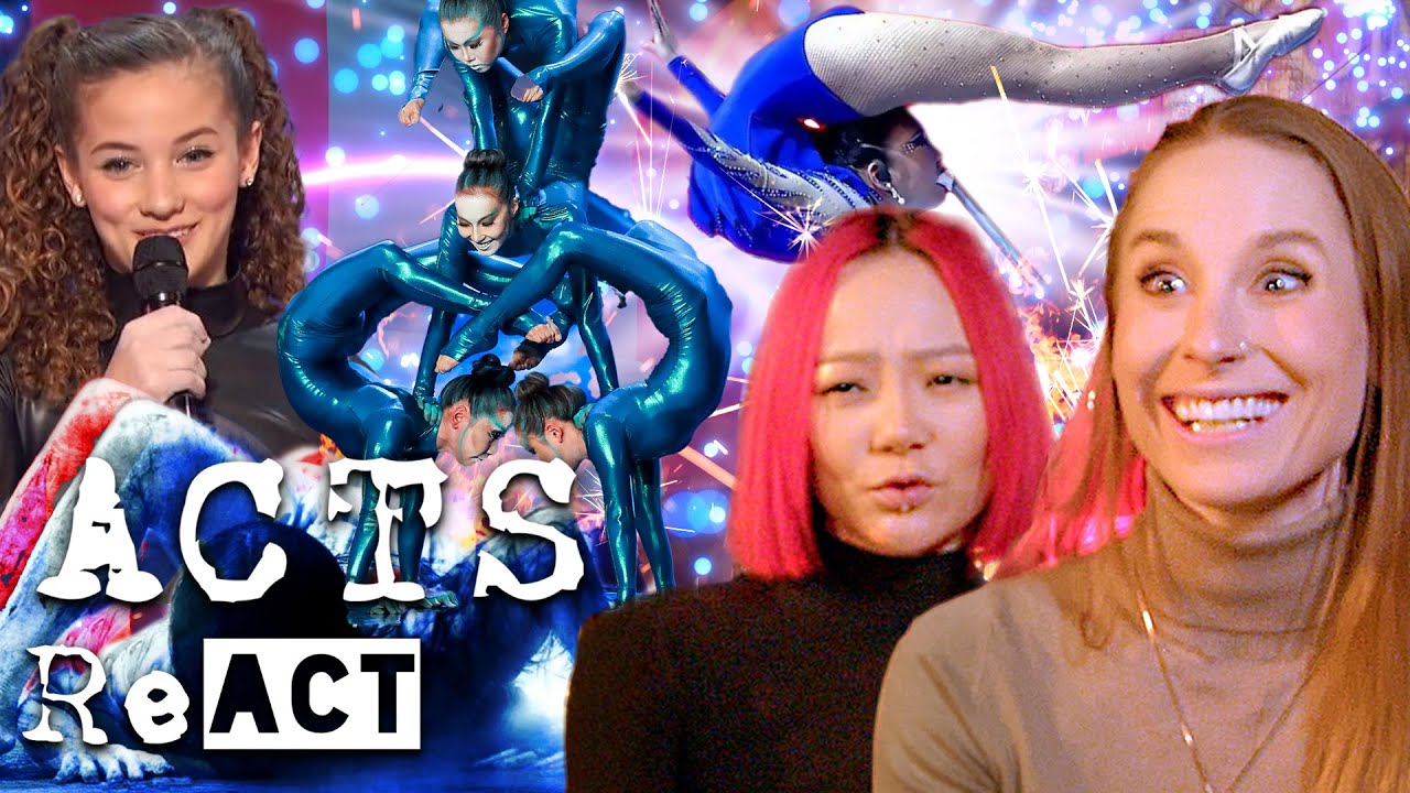 Acts React: Contortionists React to Sofie Dossi and Other Crazy Contortion Acts!