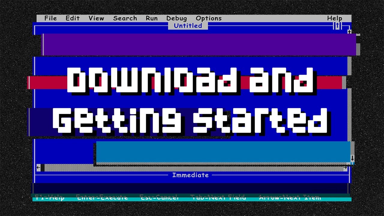 Mastering QBasic (1) - Download and Getting Started | Creating Your First Program | Science Era