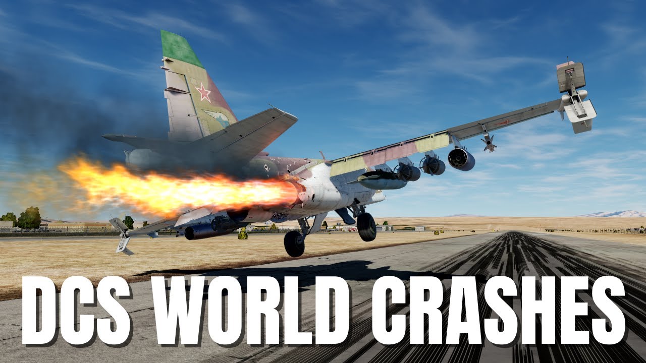 Airplane Crashes, Emergency Landings & Takedowns! V48 | DCS World Modern Flight Sim Crashes