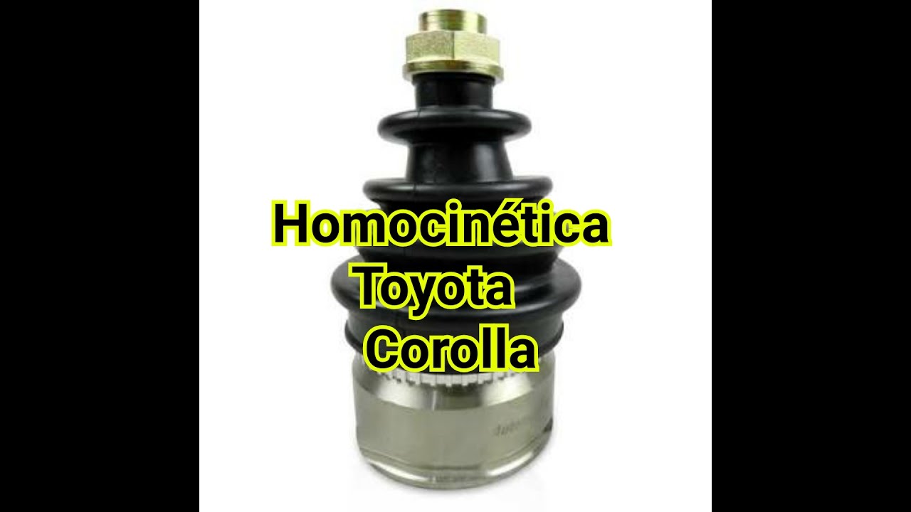 Troca da homocinética do Corolla