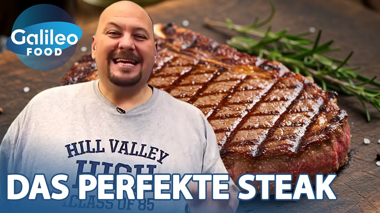 Steak-Geheimnisse: Messer, Pfanne, Fleisch! So wird's perfekt! | Galileo Food