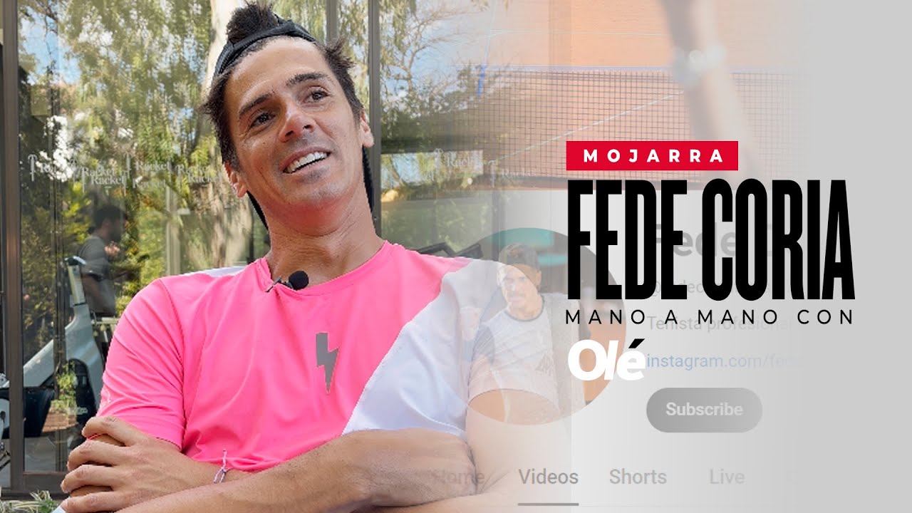 Federico Coria mano a mano con Olé: su presente en el circuito y su proyecto 