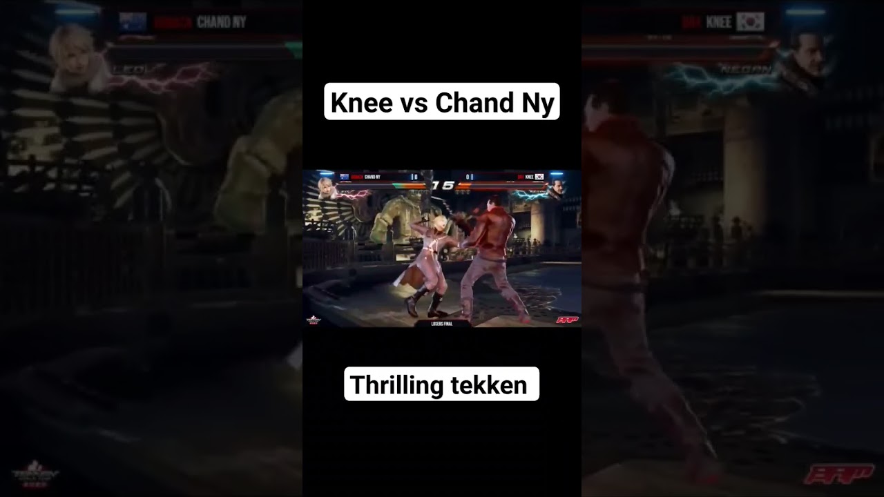 knee vs Chand NY #tekkenknee #chandny #tekken7 #combobreaker2023 #tekken8 #twt2023 #kneevsarslanash