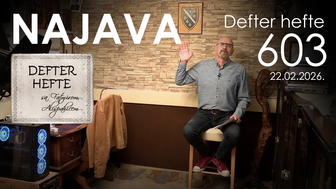 NAJAVA Defter hefte 603, 22.02.2026.