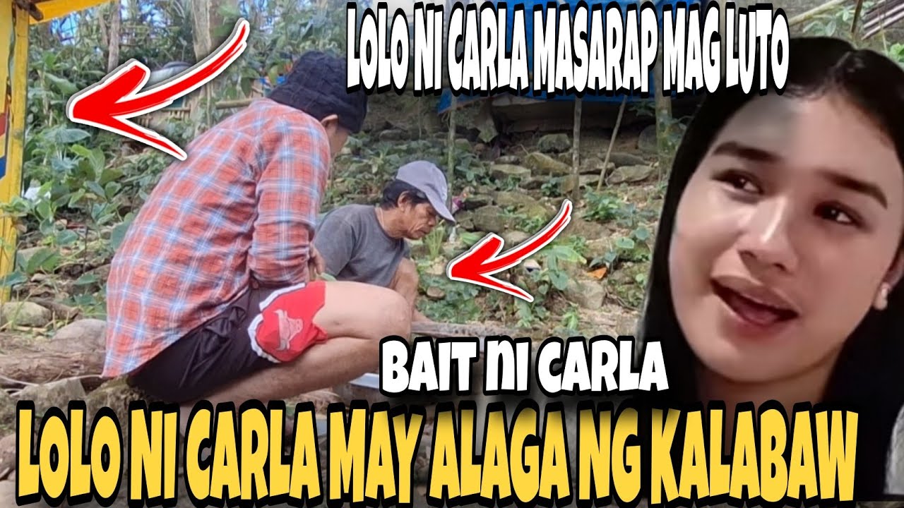 SUBRANG BAIT NI CARLA LOLO NIYA MAY ALAGA NG KALABAW  PINAG LUTO AKONG ULAM