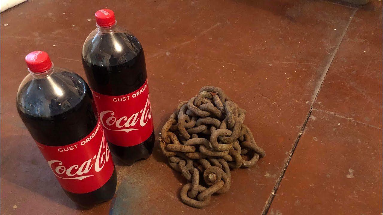 Experiment Coca Cola vs Rugină