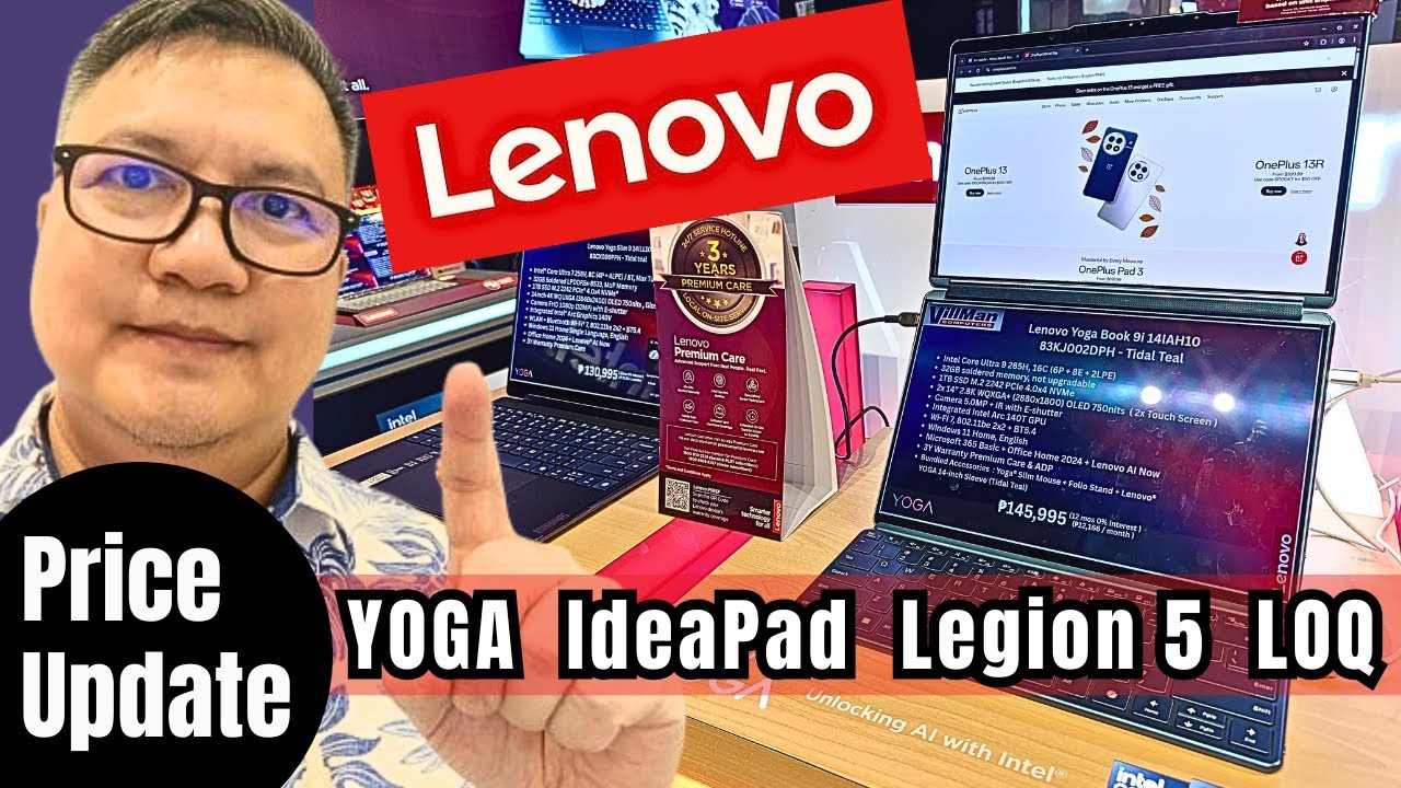 LENOVO Laptop Price List for November 2025 | IdeaPad Legion 5 LOQ YOGA