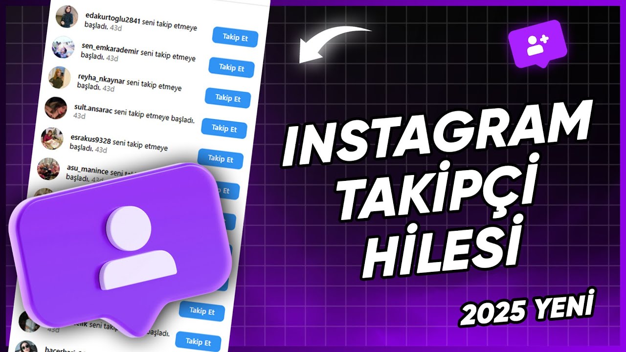 1 DAKİKADA İNSTAGRAM TAKİP&Ccedil;İ ARTTIRMA HİLESİ - ŞİFRESİZ &Uuml;CRETSİZ 10.000+ TAKİP&Ccedil;İ  HİLESİ