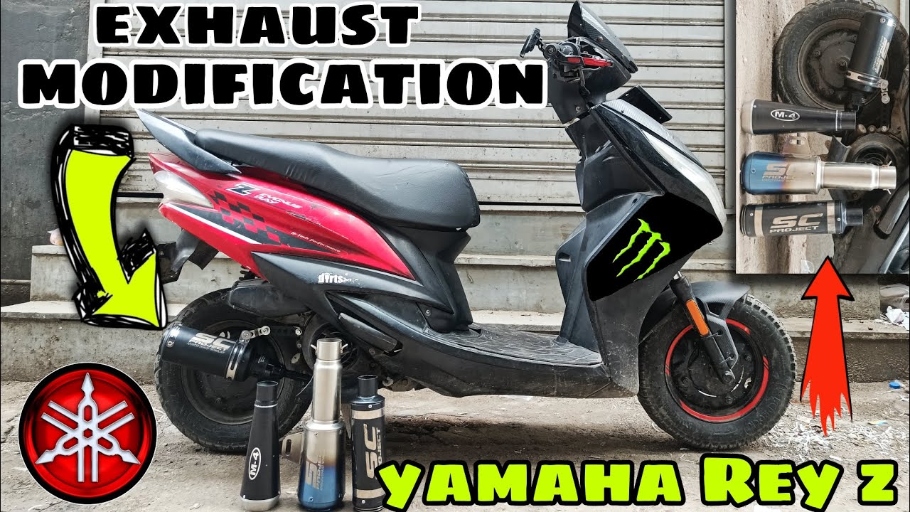 YAMAHA REY Z EXHAUST MODIFIED 😱 800 रूप से शुरू MODIFICATION | FINALLY SC PROJECT EXHAUST मिल गया 🔥