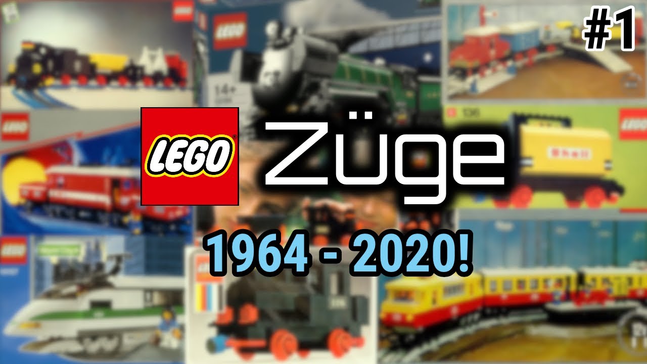 Die komplette LEGO Eisenbahn Geschichte! | Teil 1: 1964-1989 | 12V & 4,5V