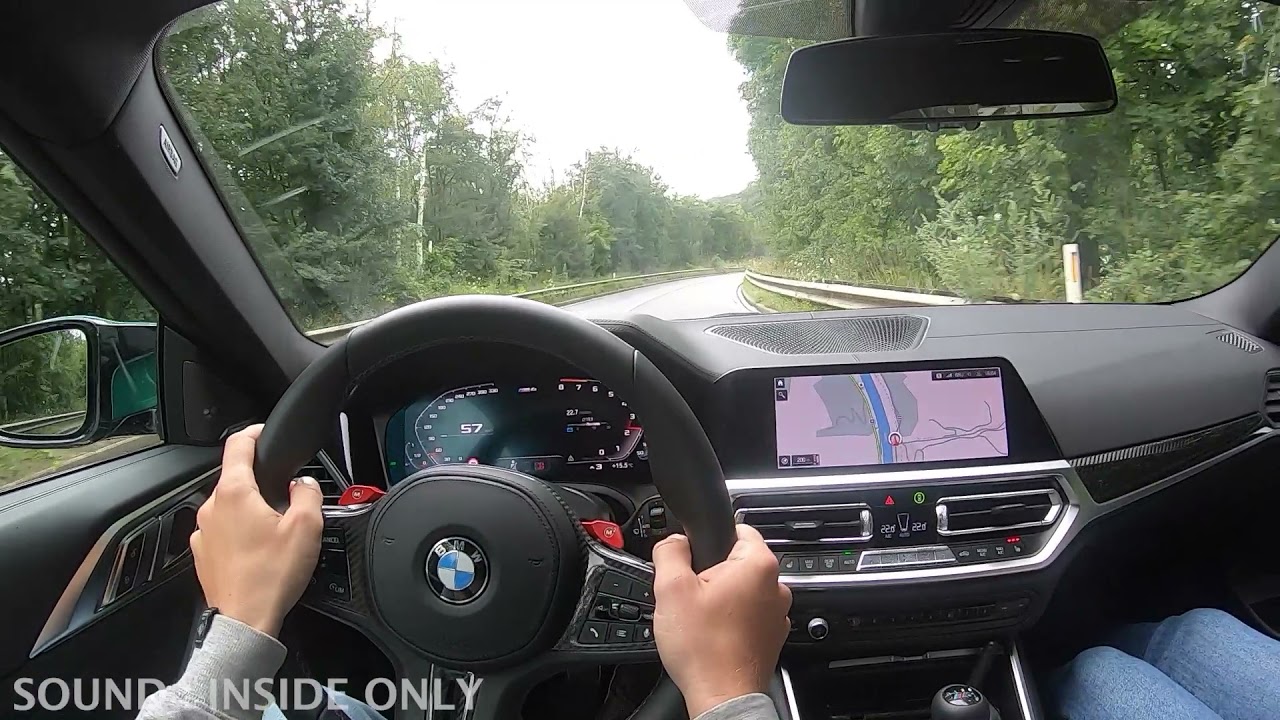 2021 BMW M4 Manual - POV Drive & pure sound [IN/OUT comparison]