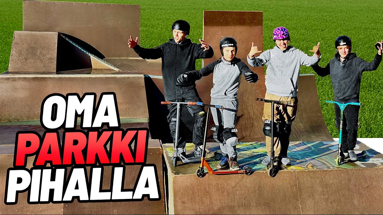 SUOMEN PARAS TAKAPIHA-SKEITTIPARKKI!