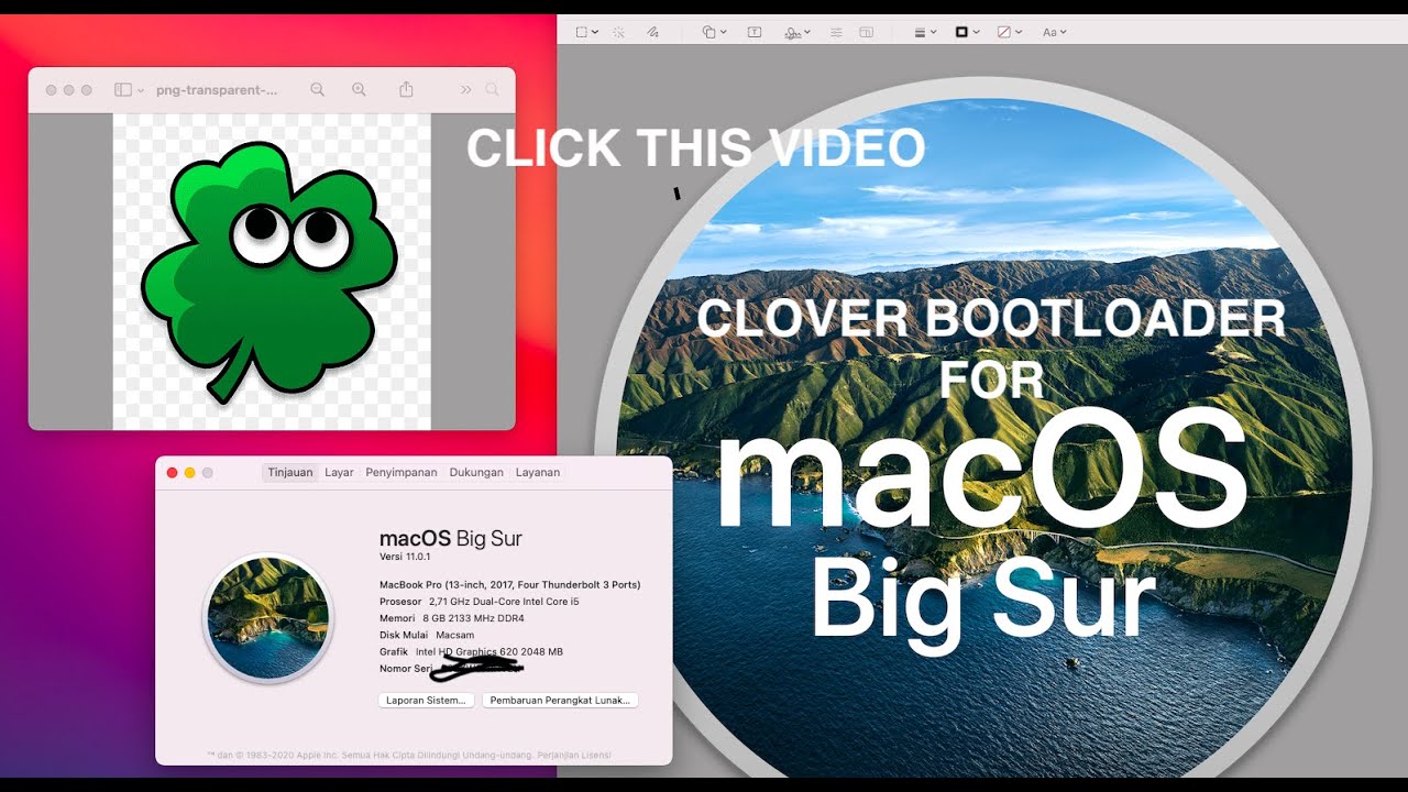 Clover Bootloader Untuk Installer Bigsur Hackintosh