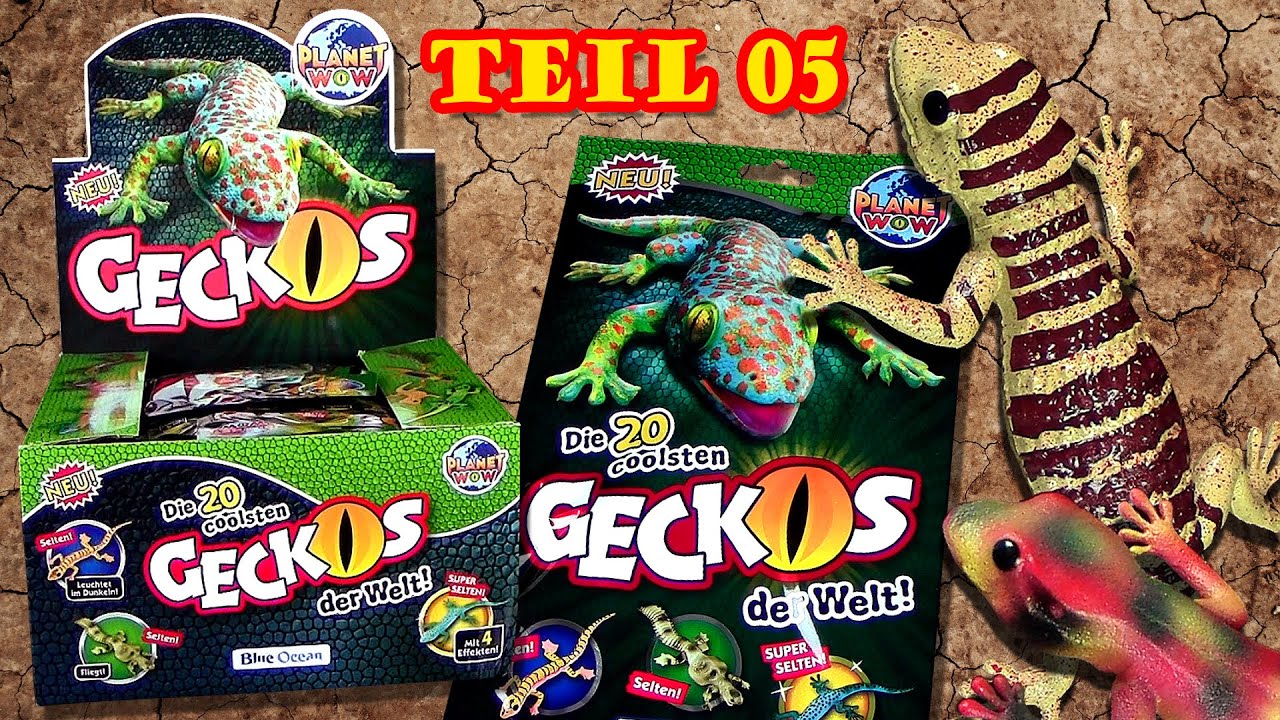 Die 20 coolsten Geckos der Welt - 05 !!! Neu !!! Test & Fazit - Planet WOW / Blue Ocean