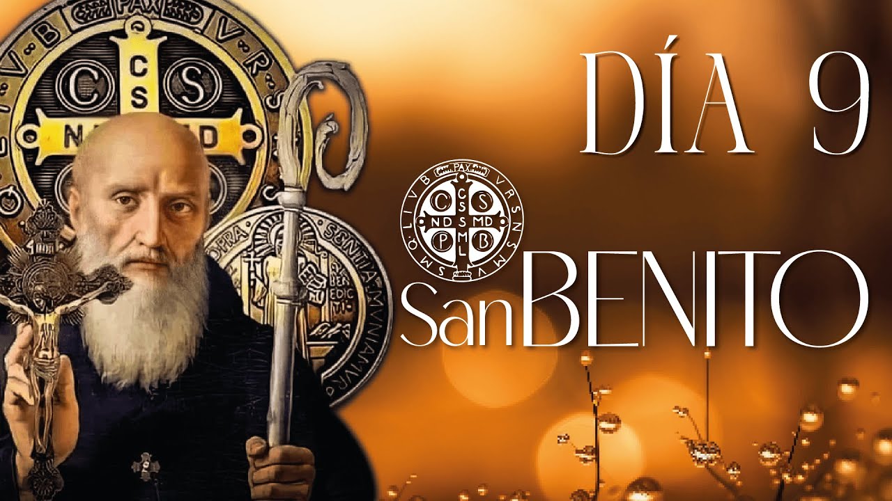 Novena a San Benito ❤️Día 9❤️ con el Padre José Bernardo ❤️ Caballeros de la Virgen