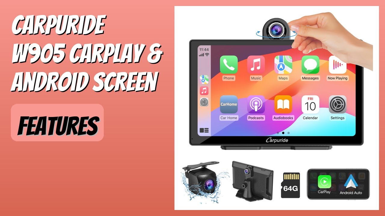 REVIEW (2026): Carpuride W905 Carplay & Android Screen. Features