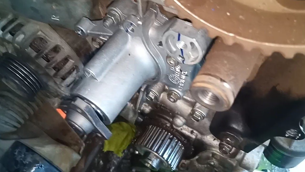 maruti alto 800 water pump replacement and engine timing belt change