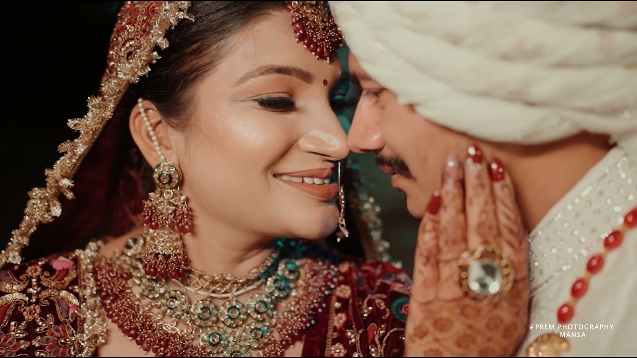Best 4K Wedding Highlight Of I Rohit & Charu I Prem Photography Mansa M.No 98720-90582