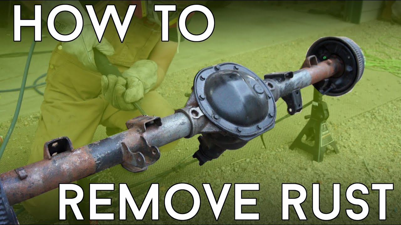 Repairing a Rusty Rear Axle