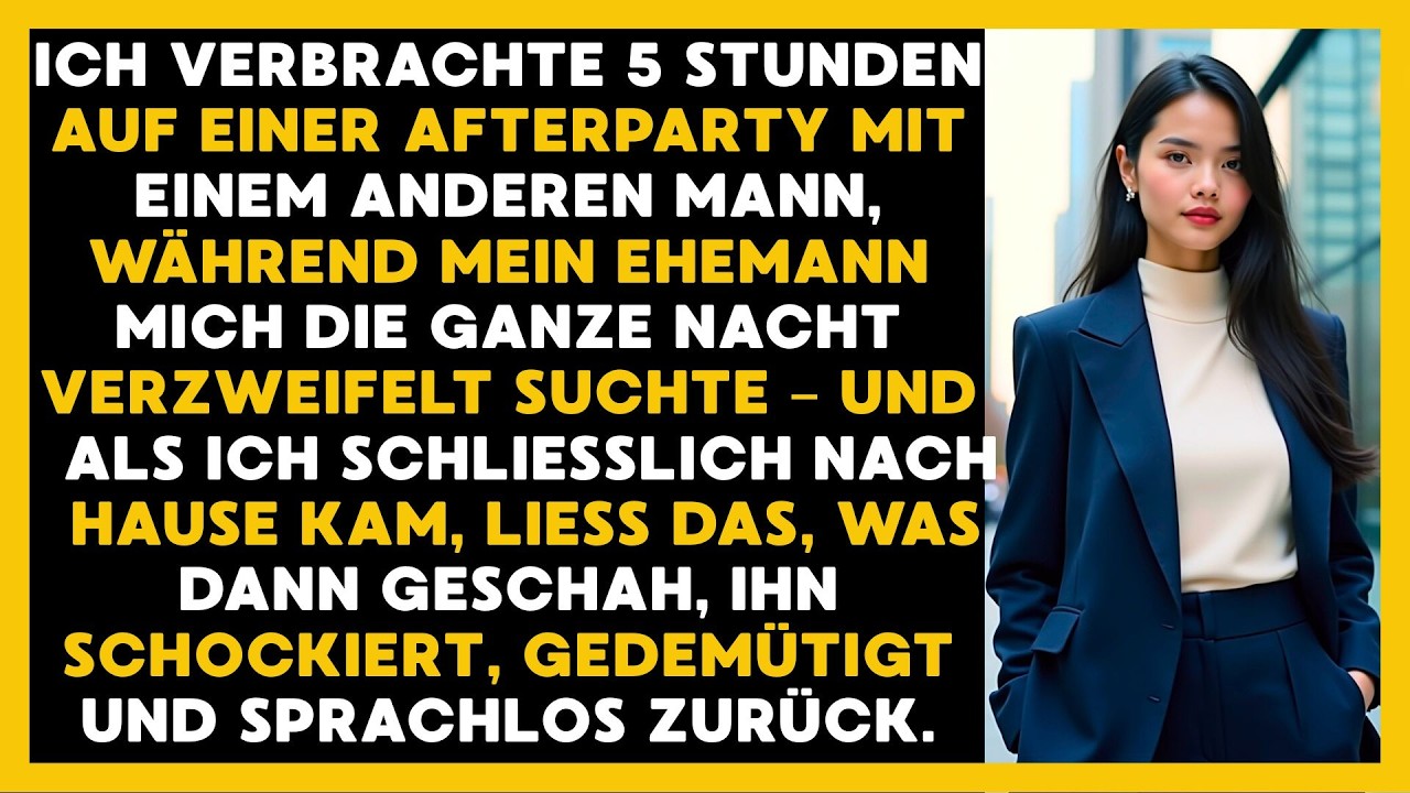 Fünf Stunden lang verbarg ich meinen Betrug, doch alles kam ans Licht.