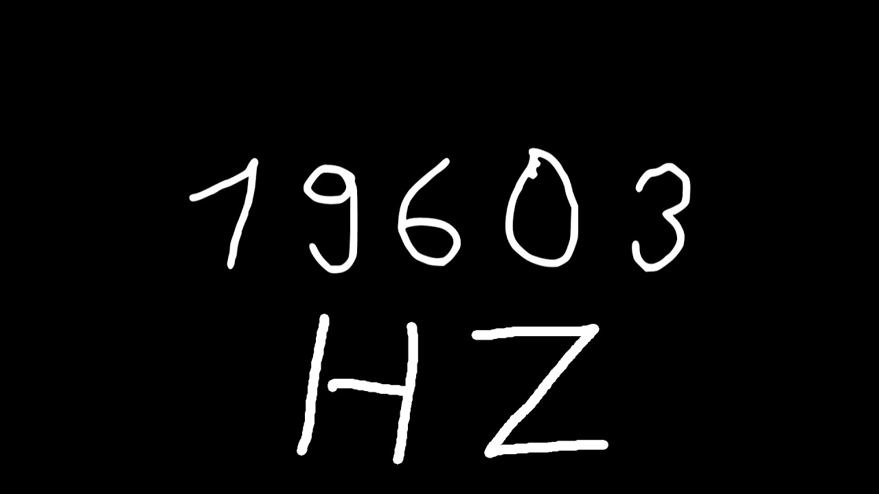 19603 hz