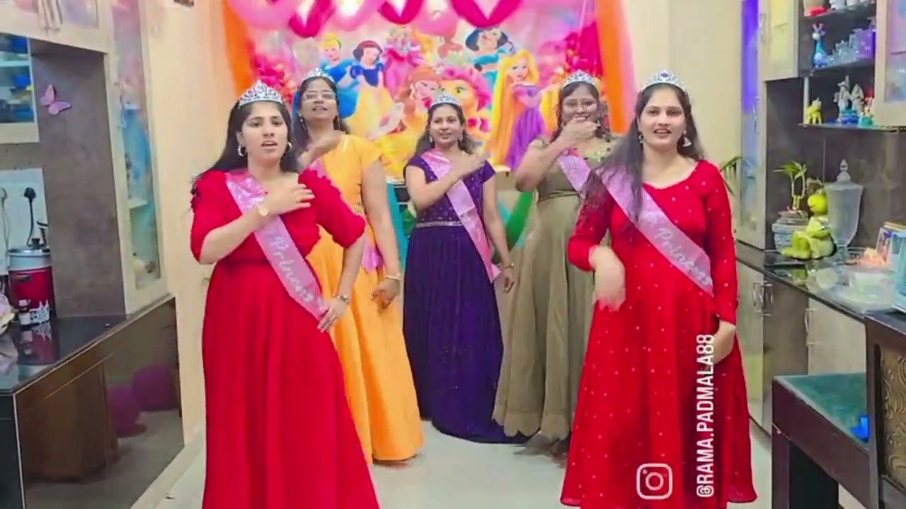Barbie girl - princess theme - Kittyparty reels - Episode49