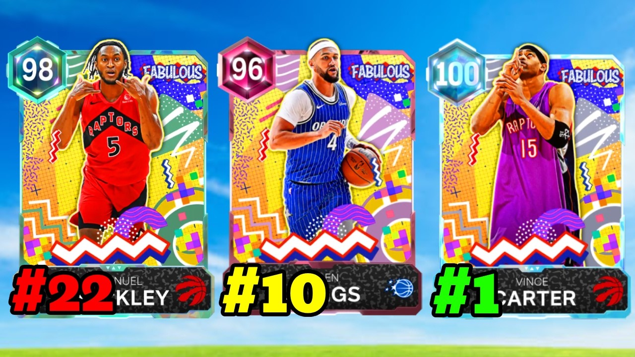 RANKING EVERY FABULOUS CARD FROM WORST TO BEST IN NBA 2K26 MYTEAM!