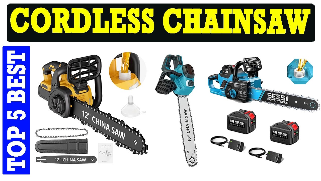 Top 5 Best Electric Chainsaw 2026 On AliExpress | Top 5 Cordless Chainsaws 2026