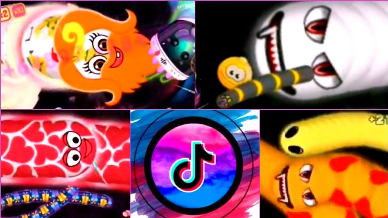 Kumpulan Worms Zone Tik tik Terbaru || Kumpulan Vidio Cacing Viral Tik tok