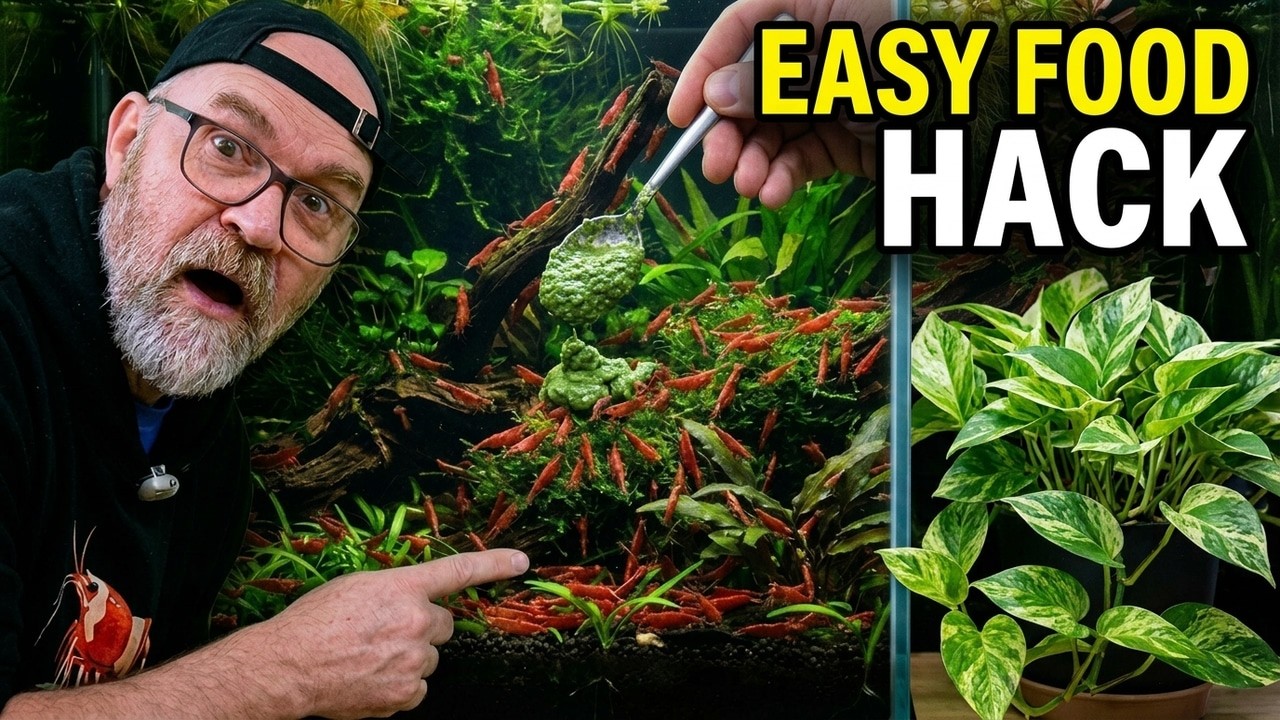 How To Make Shrimp Food - DIY Recipe for Breeding Success