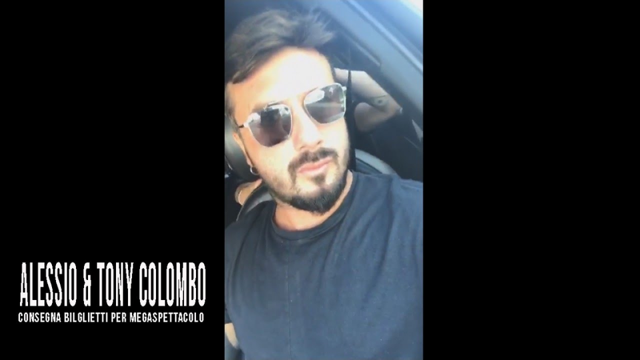 ALESSIO & TONY COLOMBO CONSEGNANO BIGLIETTI PER IL MEGACONCERTO AL PALAPARTENOPE