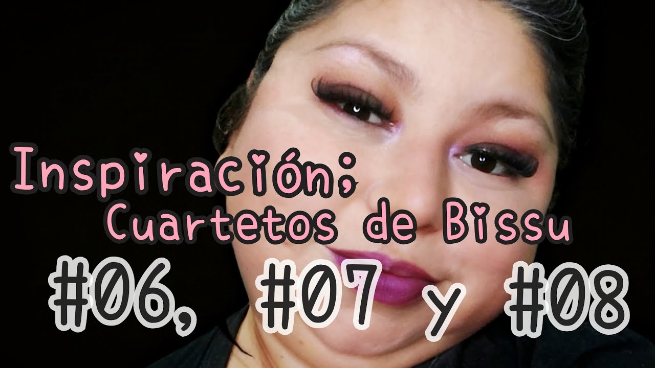 Maquillaje inspirado en cuarteto Bissu #06, #07 y #08  