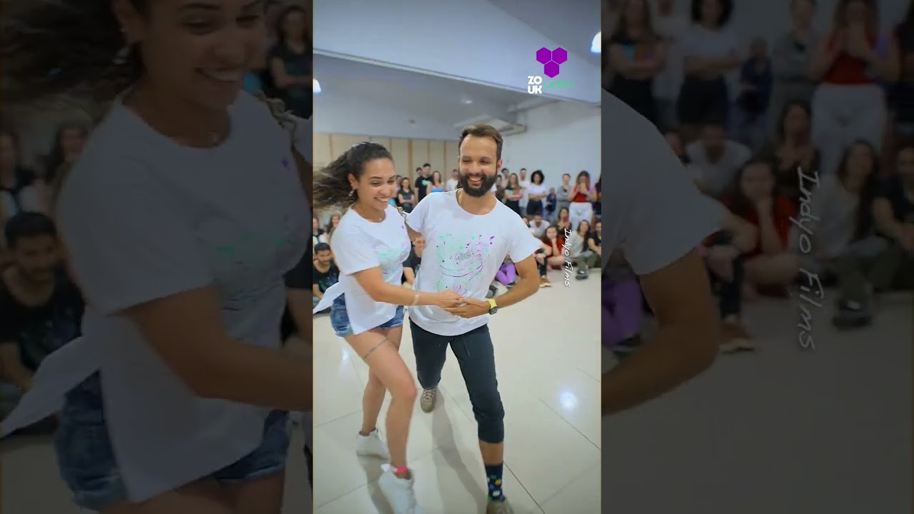 Gui Prada & Paloma Alves | Brazilian Zouk Demo | Unity 2023 #shorts