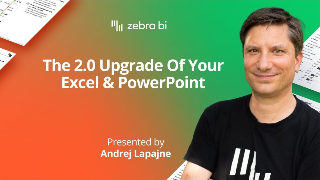 Zebra BI for Office 2.0: Cross-Filtering, Corporate Branding, Data Linking Excel & PowerPoint
