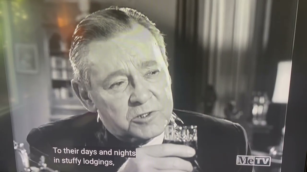 Herbert Marshall's tribute to older actors