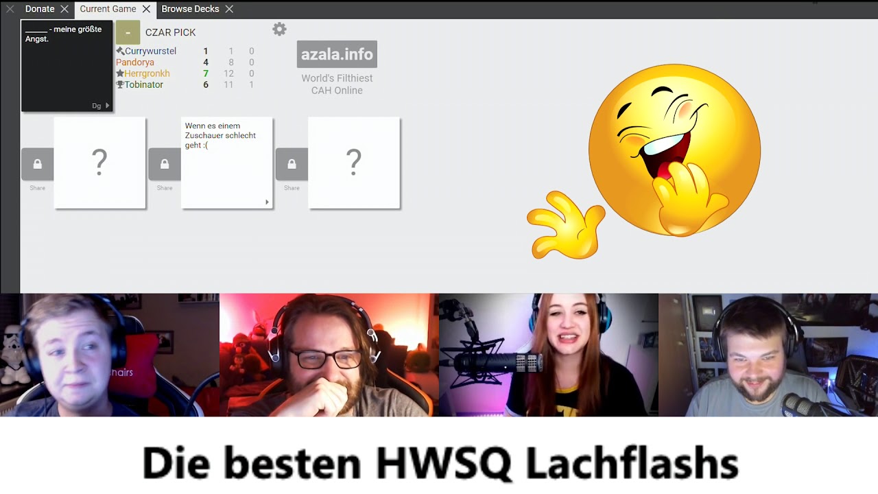 HWSQ und ihr bester Lachflash