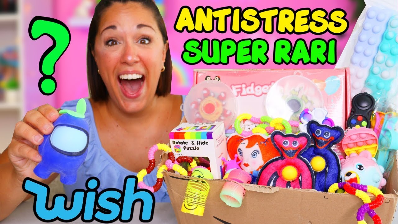 ANTISTRESS FIDGET TOYS SUPER RARI da WISH!