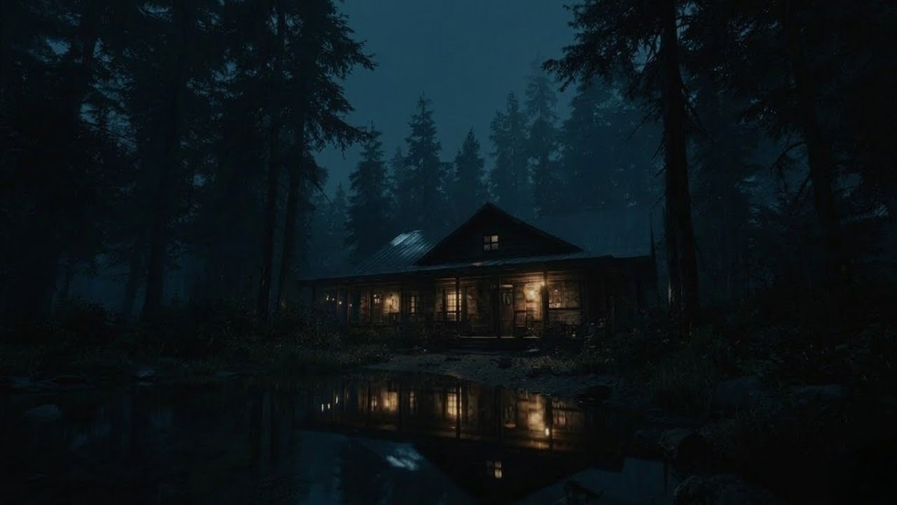 Under the Forest Rain | Natural Night Sounds for Sleep & Relaxation