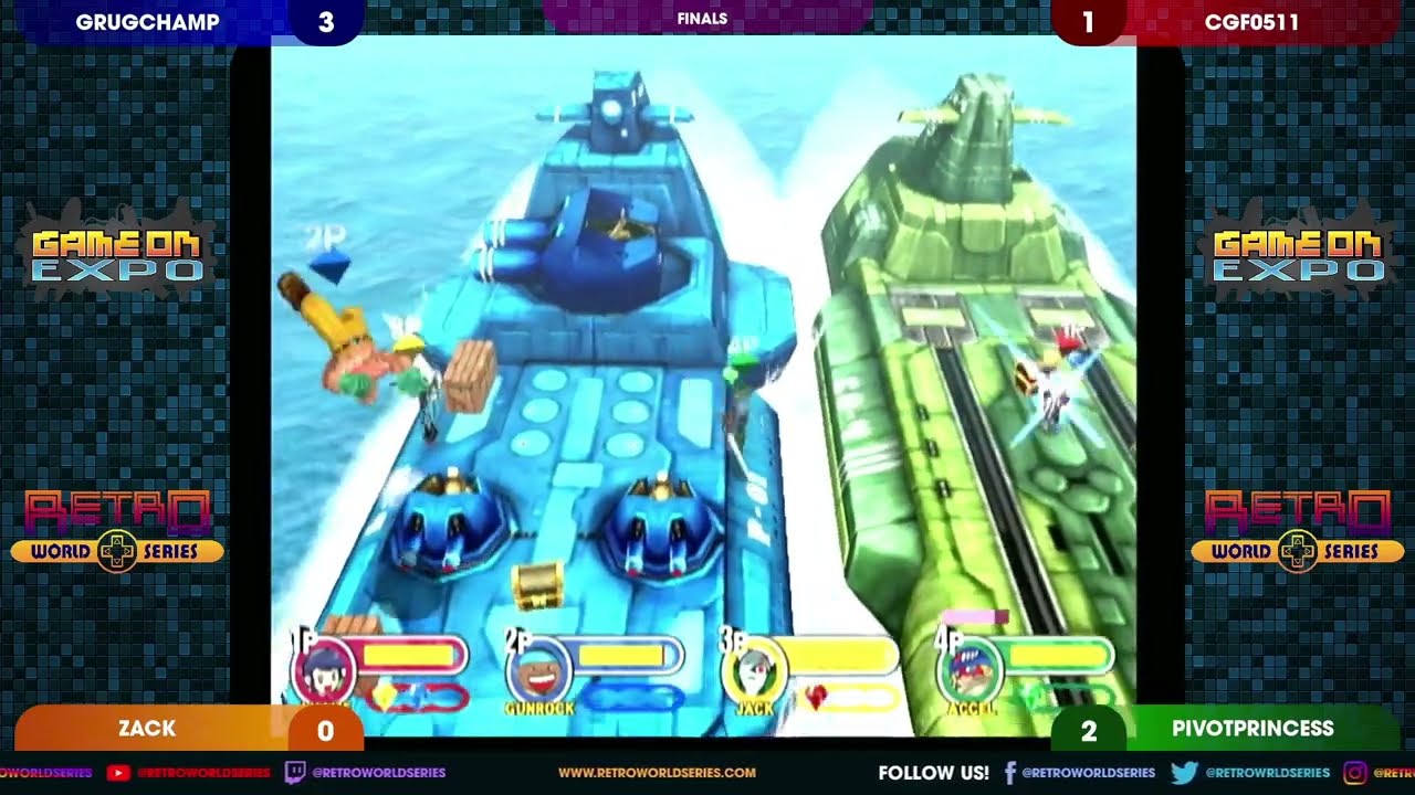 GrugChamp vs CGF0511 vs Zack vs PivotPrincess (Finals) - Power Stone 2 - Game On Expo 2023