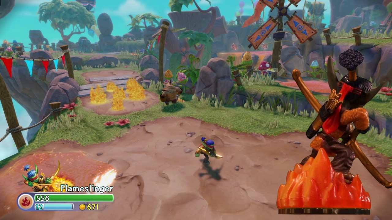 Skylanders Character Abilities Review | FLAMESLINGER