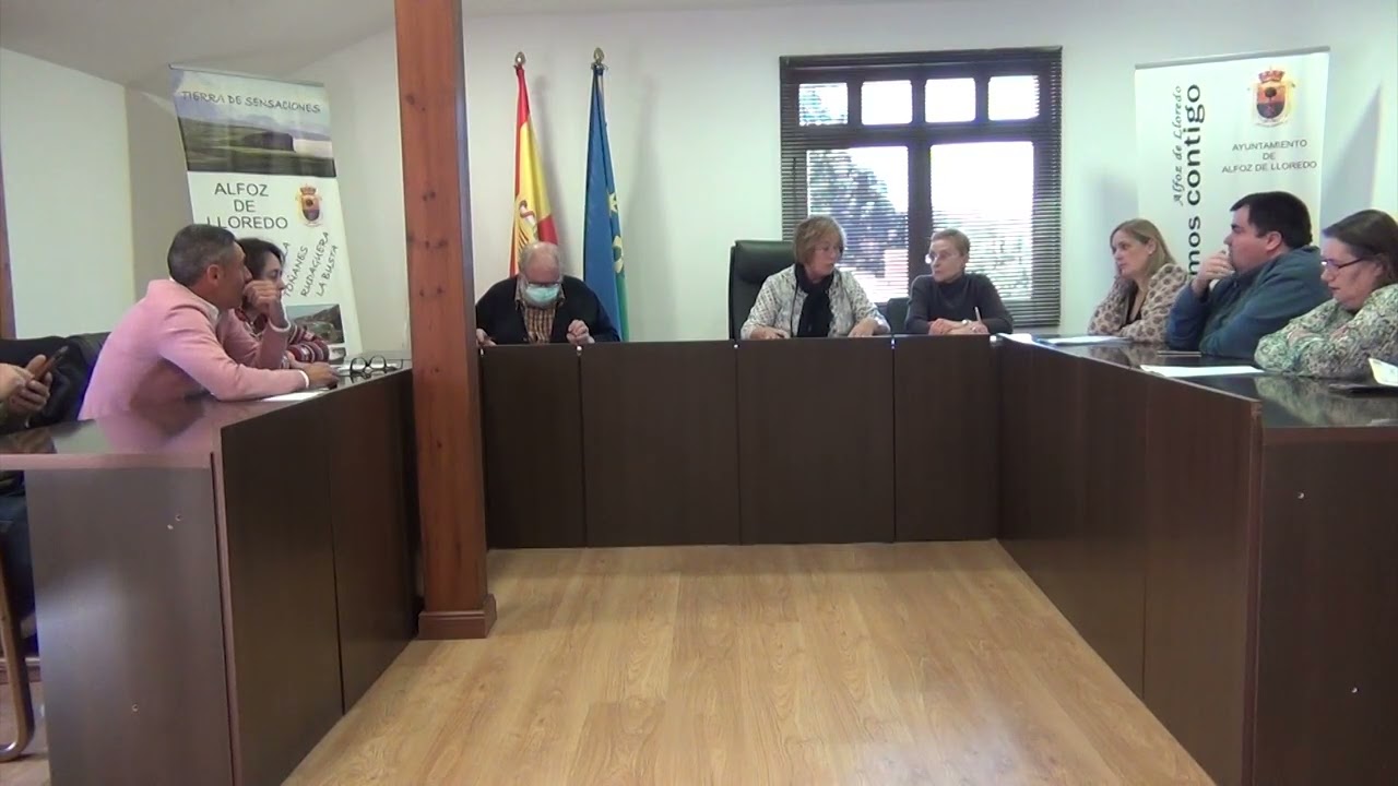 Pleno Alfoz de Lloredo 29 de diciembre de 2025
