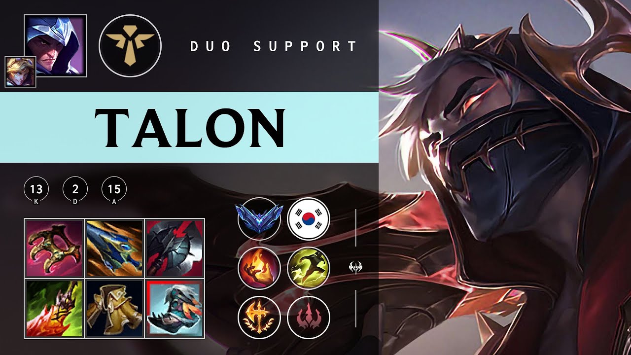 Talon Support vs Pantheon - KR Diamond Patch 25.23