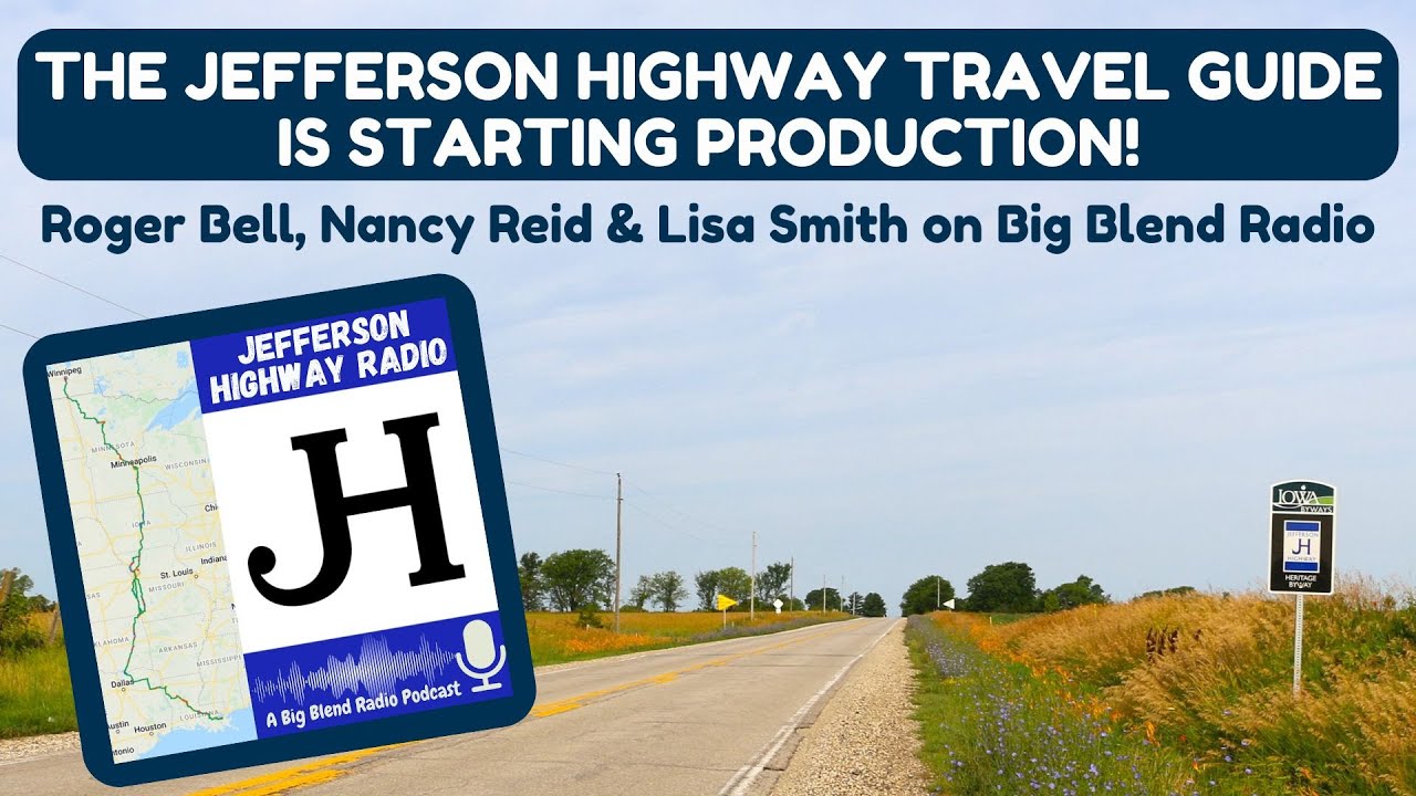 The Jefferson Highway Travel Guide is Starting Production!